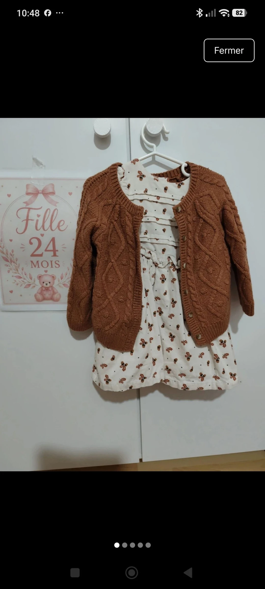 Ensemble 24 mois Sergent major 